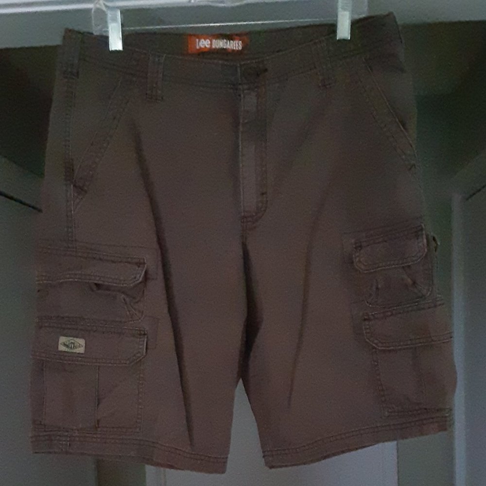 Lee Dungaree cargo shorts